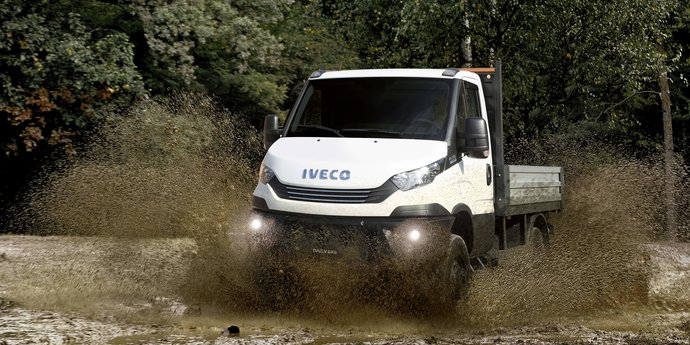 Off- Road mit den Fahrzeugen von IVECO