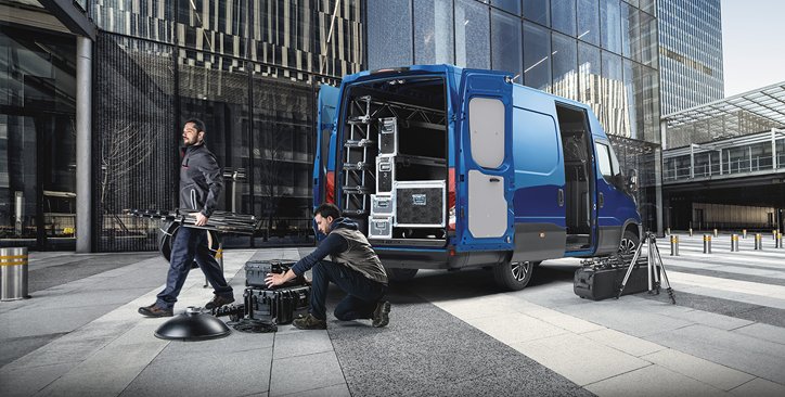 IVECO Daily Transporter mit hoher Ladekapazität