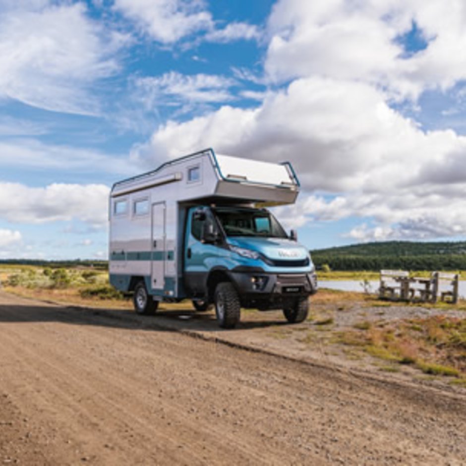 IVECO Daily 4x4 Wohnmobil für den Offroad Einsatz