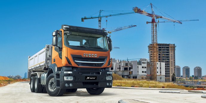 IVECO Stralis X-WAY für den Einsatz auf der Baustelle